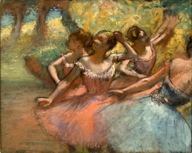 Quattro ballerine - National Gallery of Art, Washington